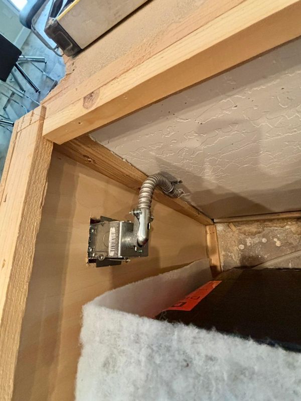 Interior outlet installations
