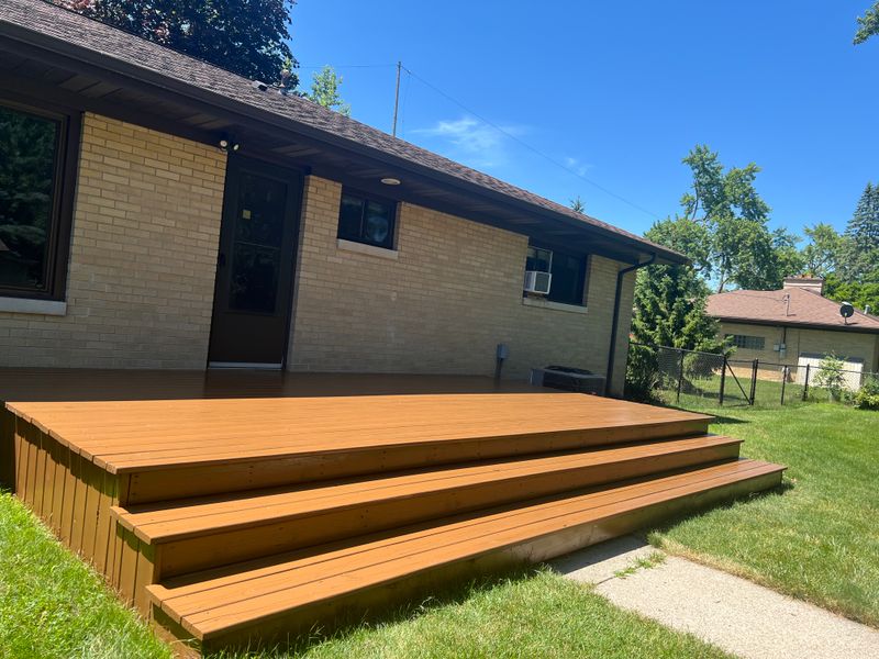 Deck Staining