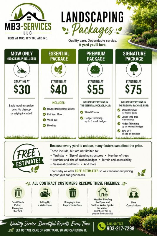 Landscaping