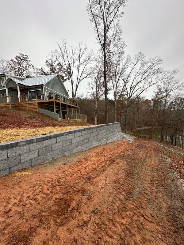 Retaining Wall Construction