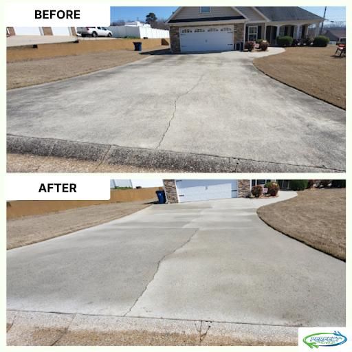 Driveway and Sidewalk Cleaning