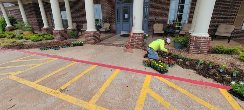 Flower Bed Installation