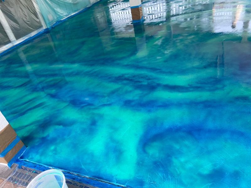 Epoxy Metallic Floors