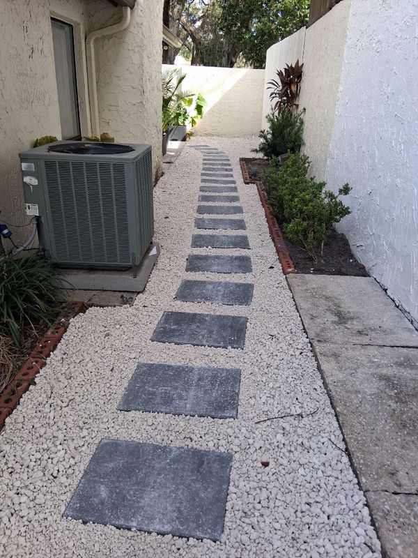 Rock & Mulch Installation