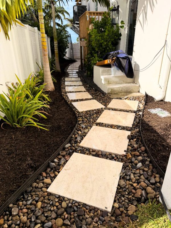 Rocks And Mulch