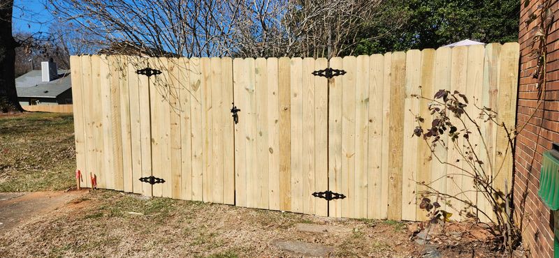 Wood Privacy Fence