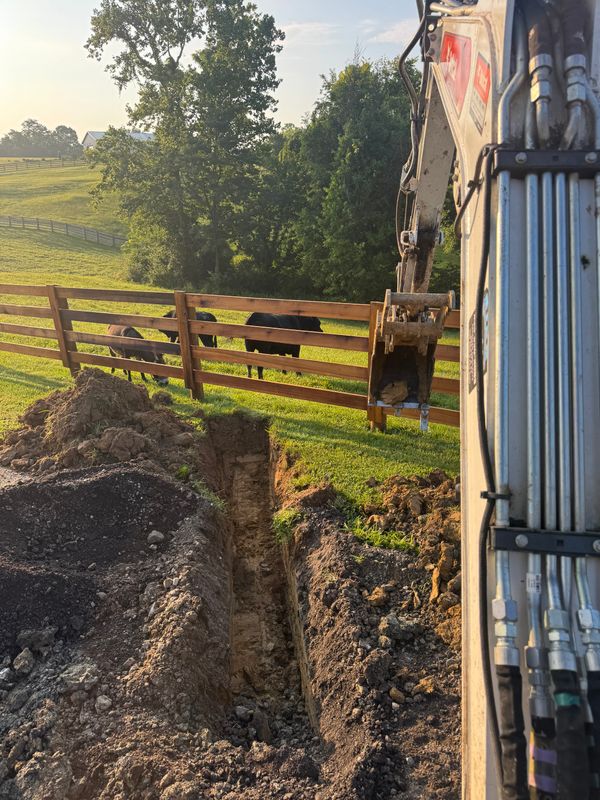 Sewer & Water Lines