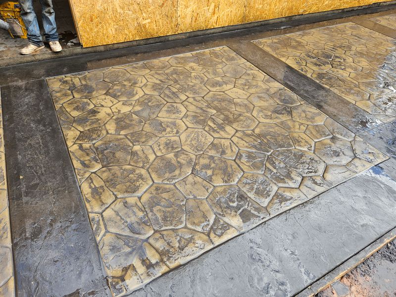 STAMPED CONCRETE