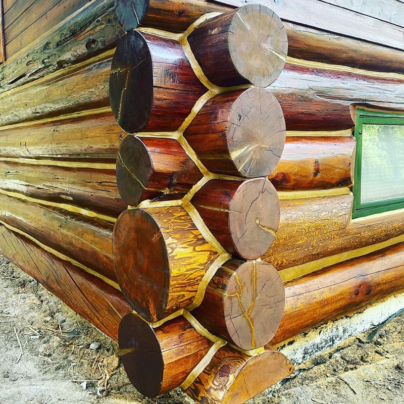 Log Home Chinking in Montana