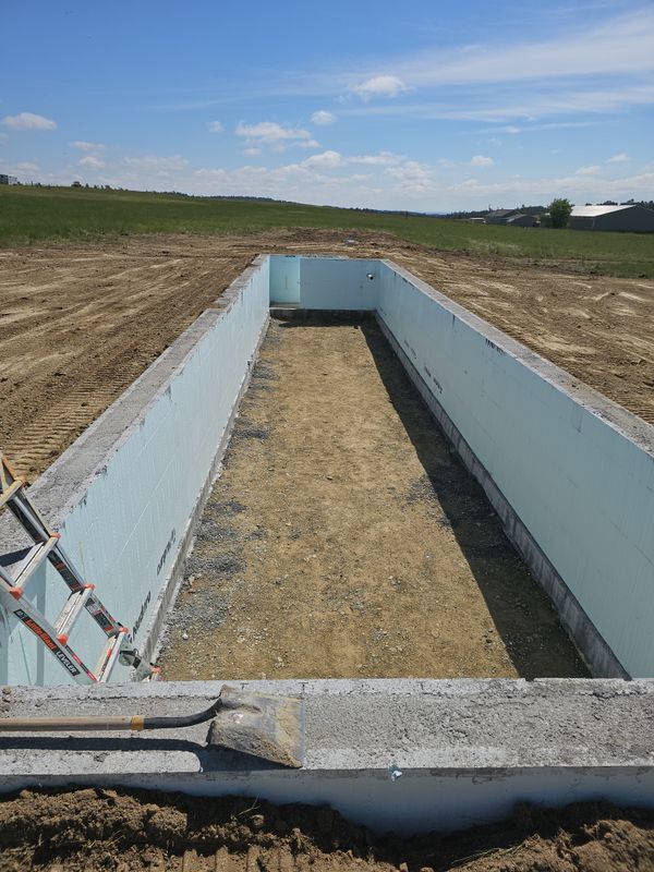 Excavation and new septic systems
