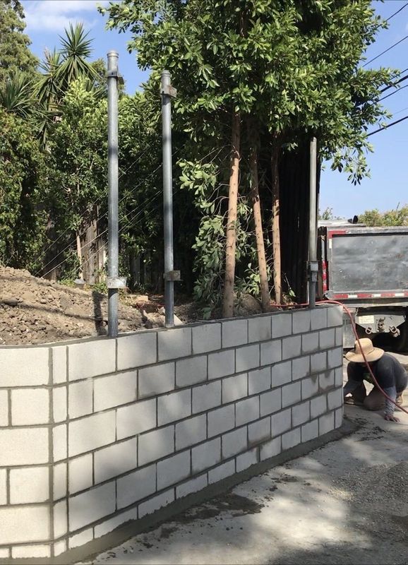 Retaining Wall Construction