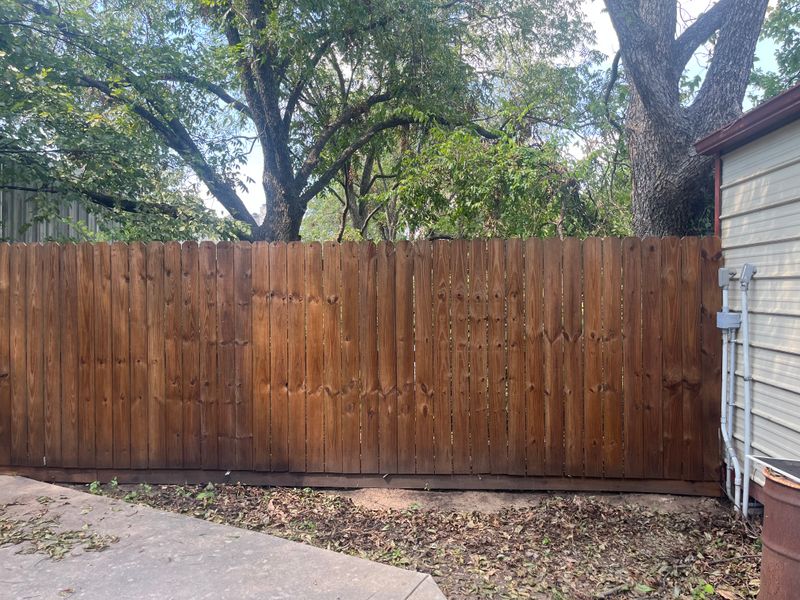 Wood Fencing