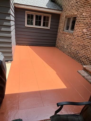Painting Concrete Floors & Patios