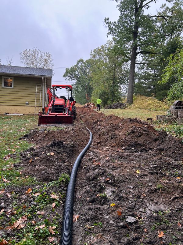 Outdoor French Drains
