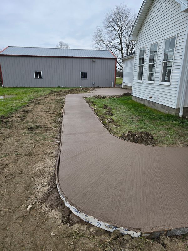 Sidewalk Installation