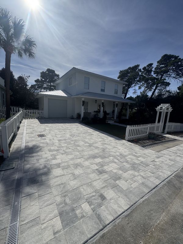 Paver Driveway Installation