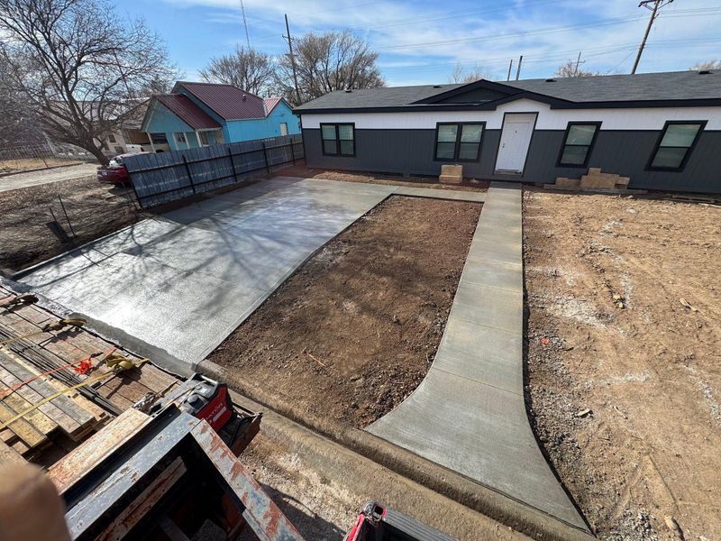Sidewalk Installation