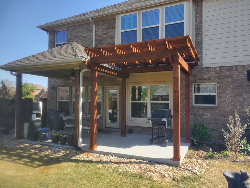 Patio covers and pergolas 