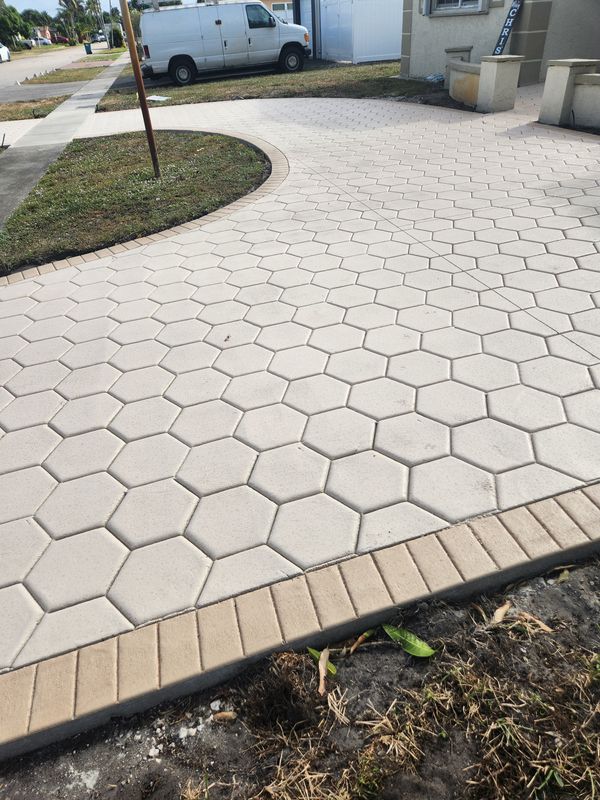 Stamped Concrete Installation