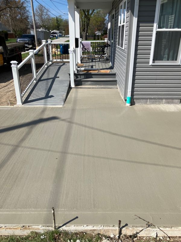 Sidewalk Installation