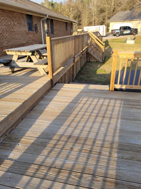 Deck & Patio Cleaning