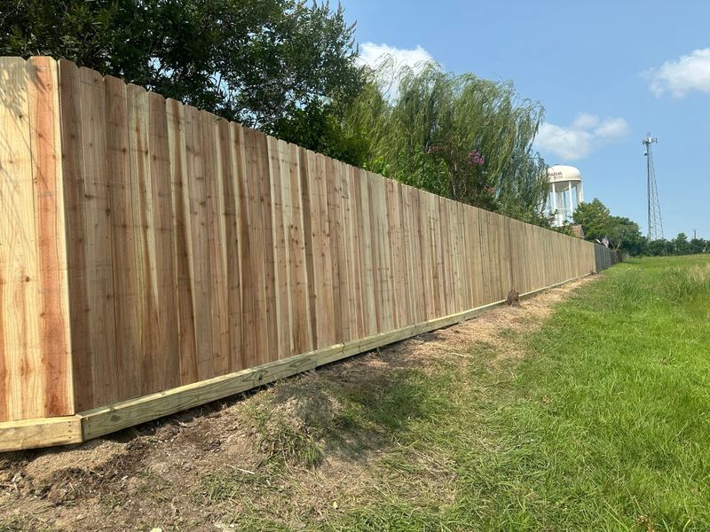 Brick Perimeter Fences