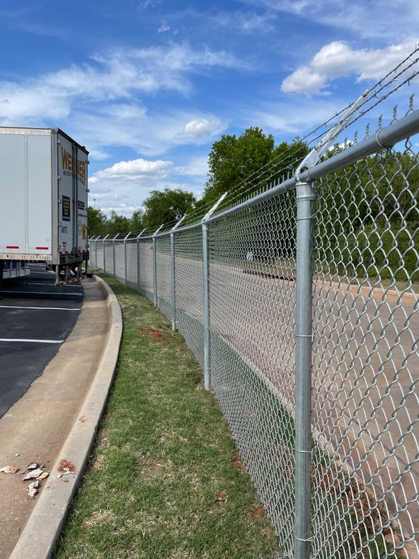 Commercial Fence Construction