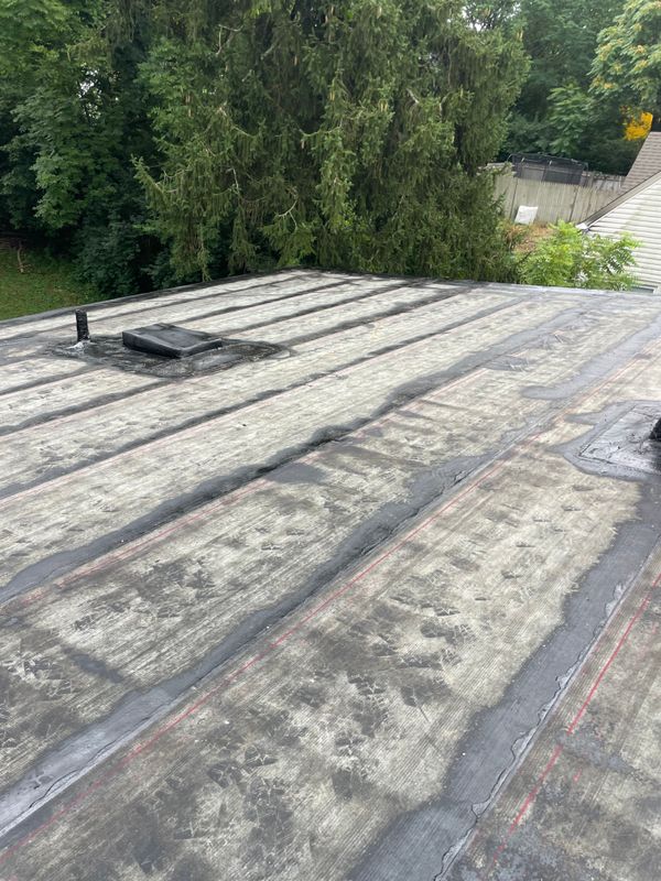 Low slope roofing services