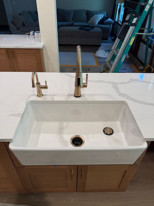 Sink and Faucet Installs