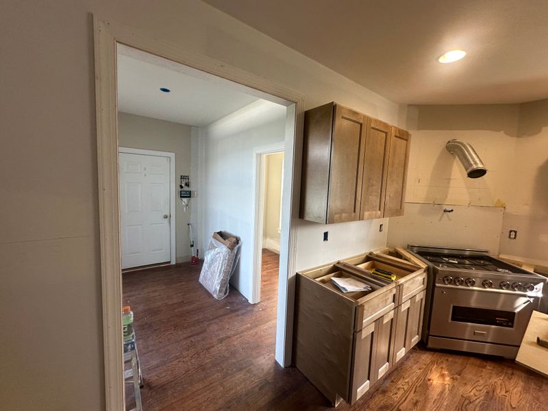 Parkside - deck & kitchen
