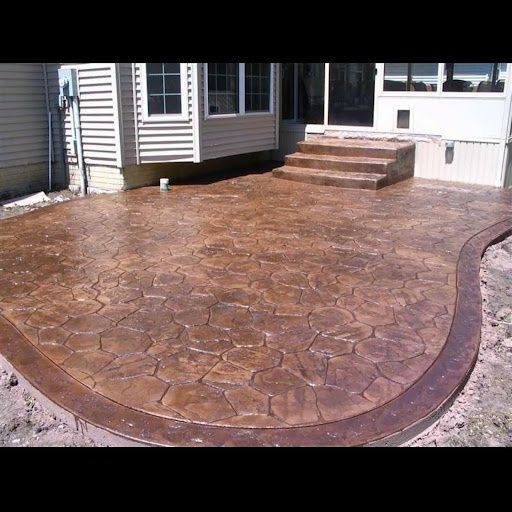 Back Patio/Stamped Color