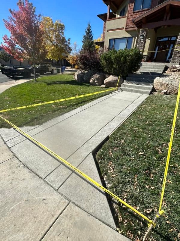 Sidewalk Construction