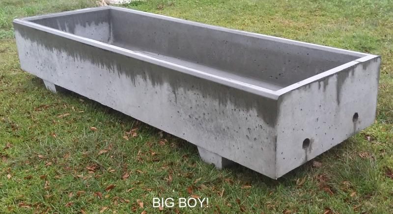 Concrete Feed Troughs