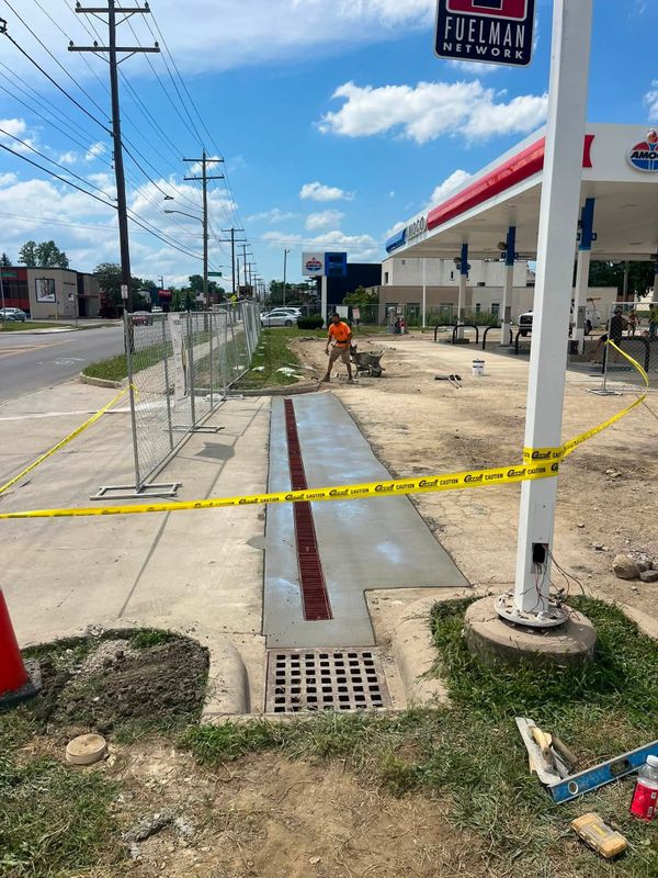 Sidewalk Installation
