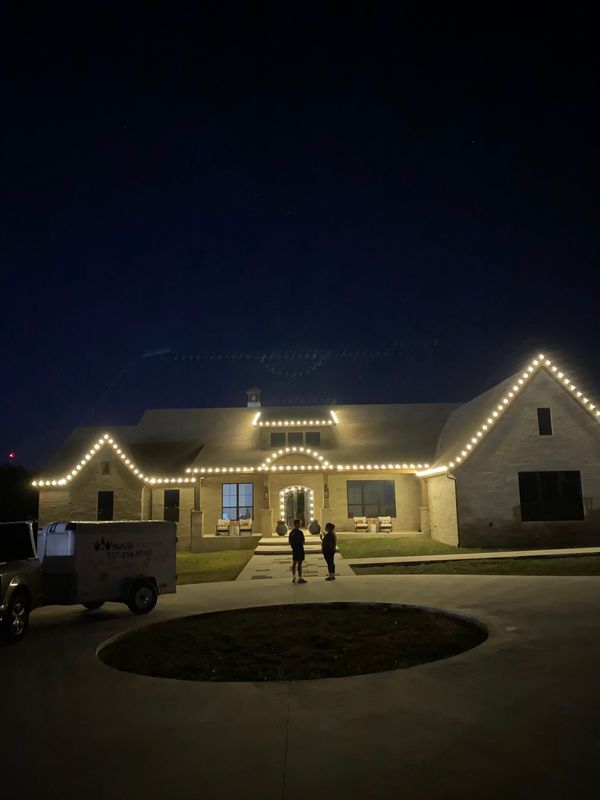 Christmas Light Installation
