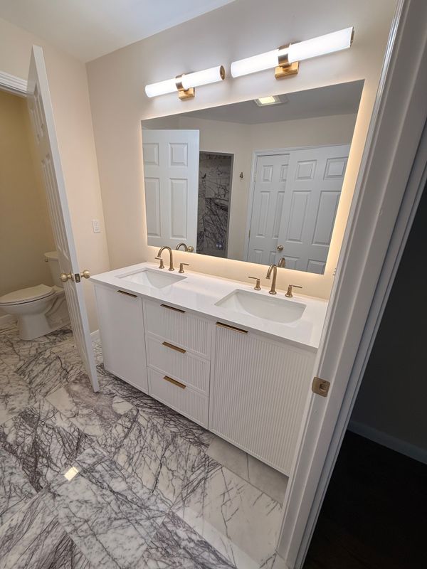 Bathroom renovations