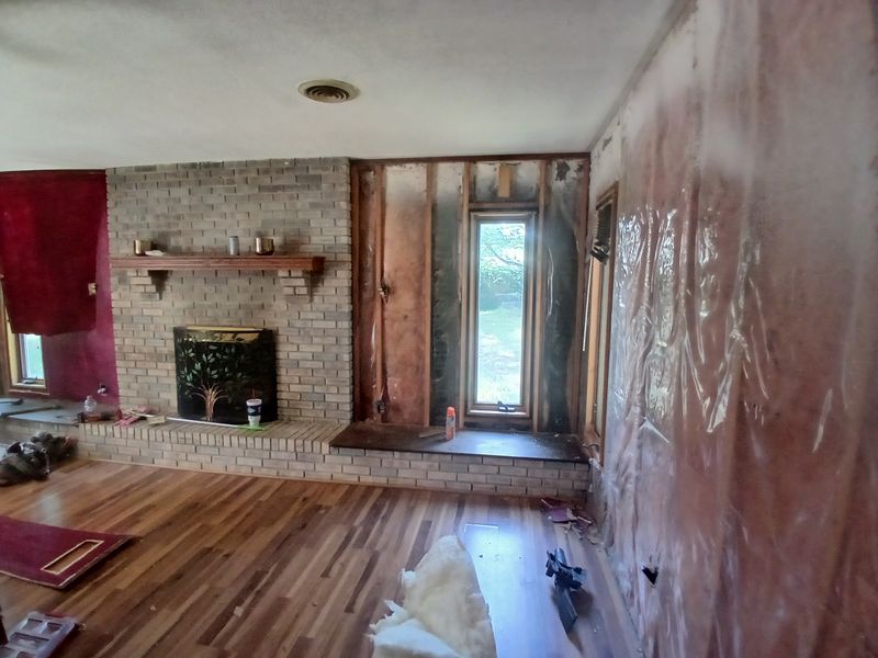 Carbondale Roof Leak repair and Drywall installation