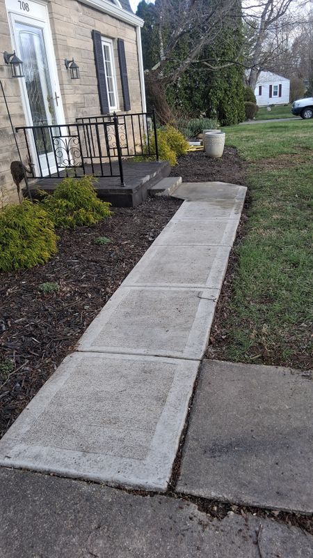 Sidewalk Installation