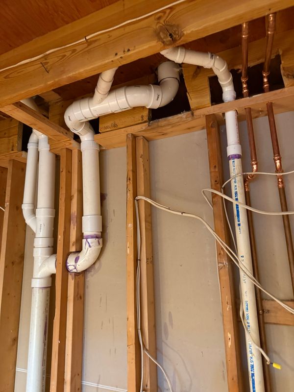 New Construction Plumbing