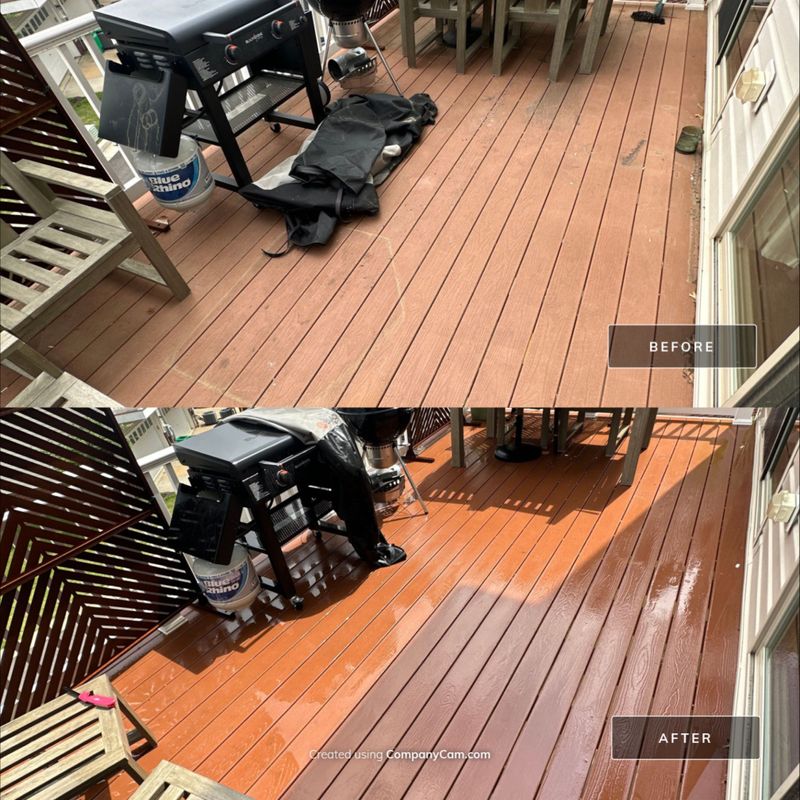 Deck & Patio Cleaning
