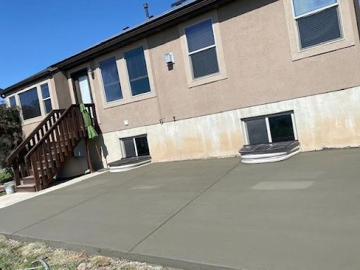 Back Patio/Stamped Color