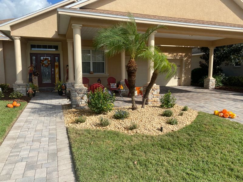 Mulch/Rock Installation