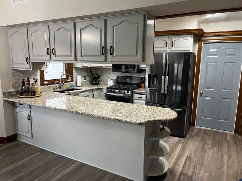 Cabinet resurfacing