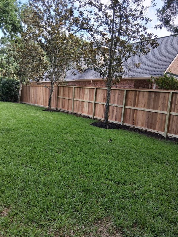 Residential Wooden Privacy Fencing