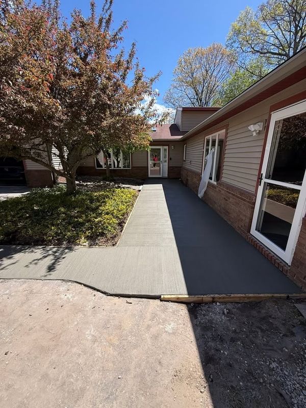 Concrete Walkway