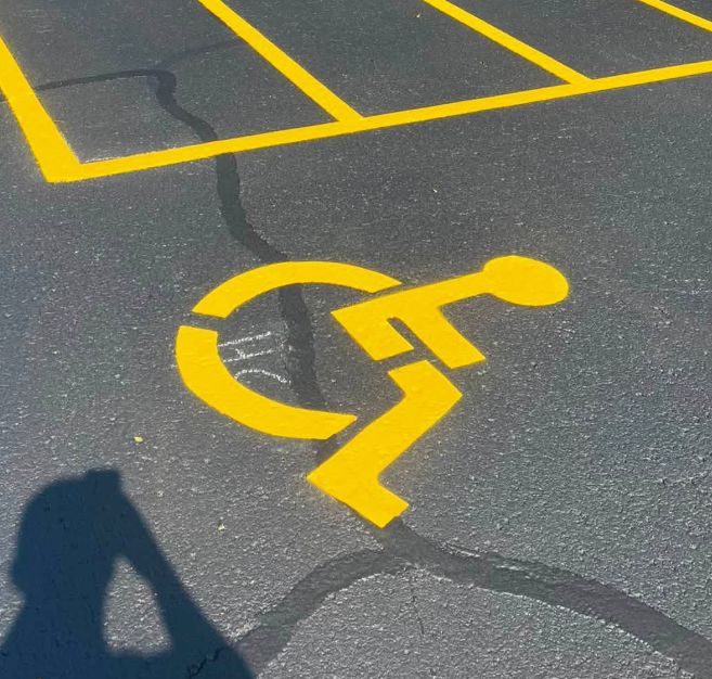 Handicap Parking Marking