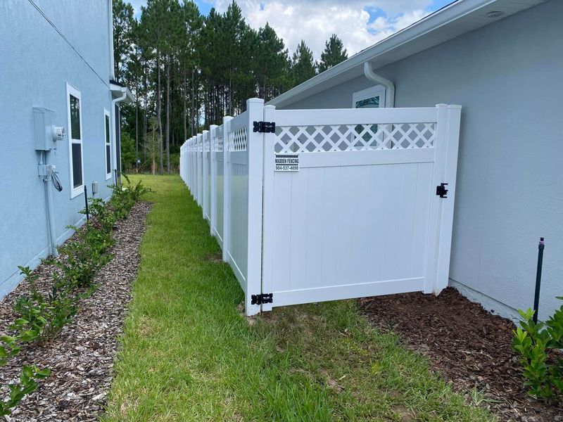 Vinyl Fence Installation