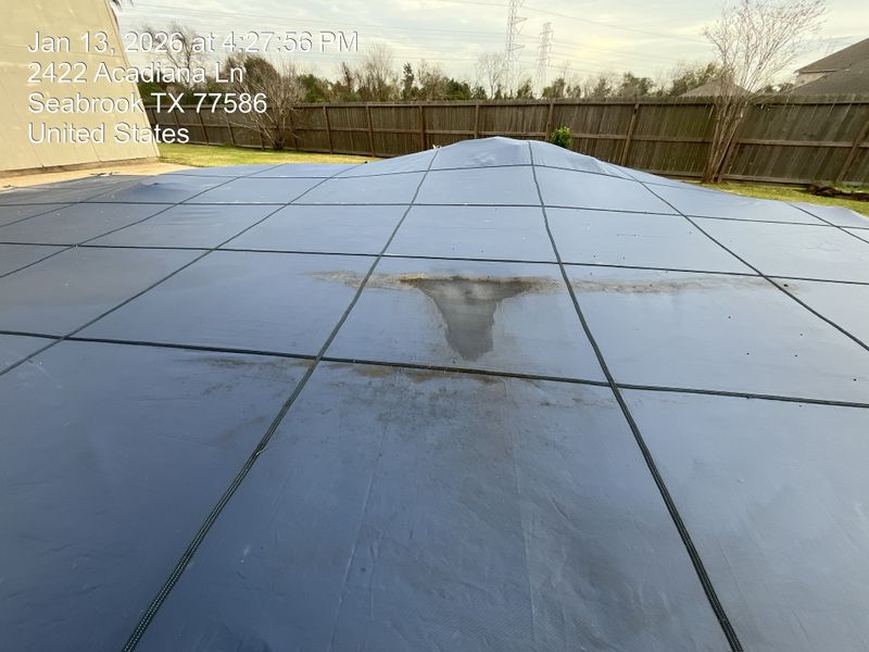 Pool treatment, securing, and safety covers