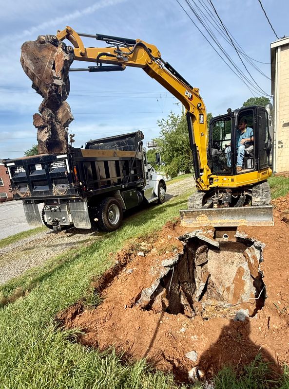 Excavating