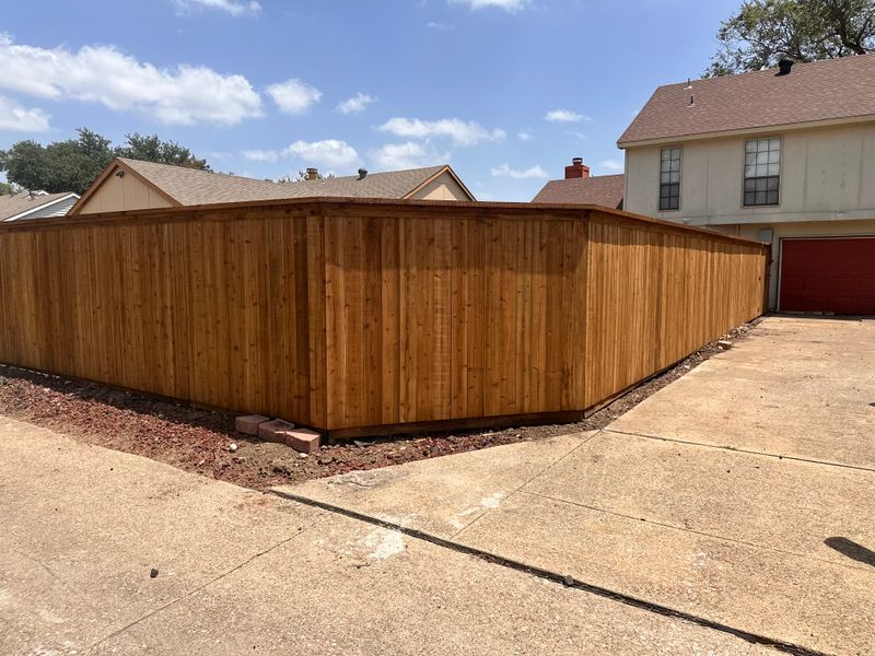Custom Fencing: Cedar, Wrought Iron, Stone, Custom Design